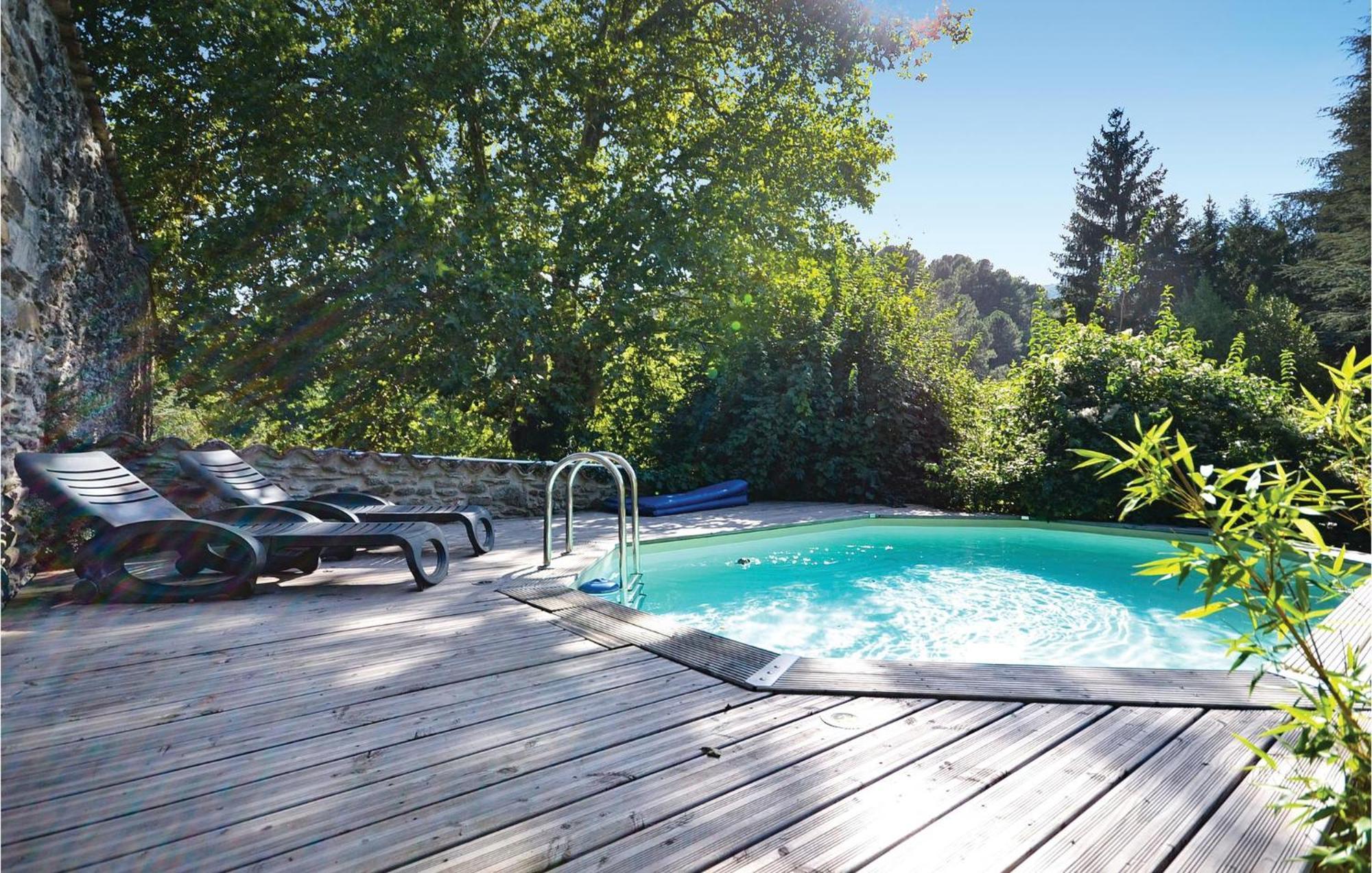 2 Bedroom Nice Apartment In Les Salles-Du-Gardon Soustelle Kültér fotó